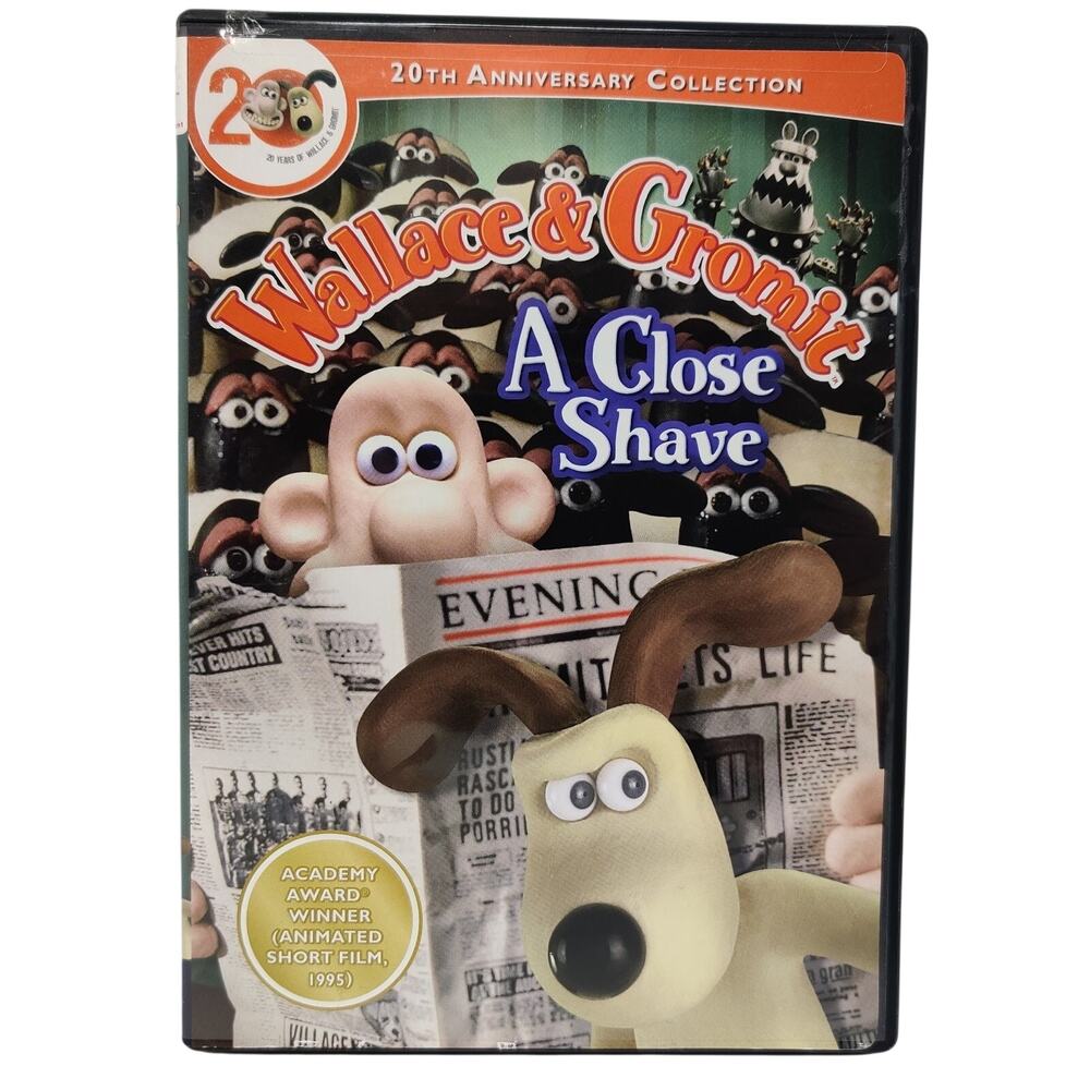Wallace & Gromit A Close Shave DVD 20th Anniversary Collection 2009
